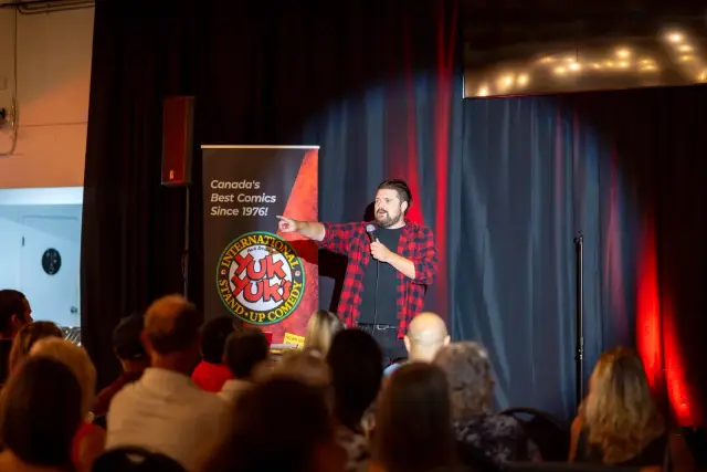 A comedy performance